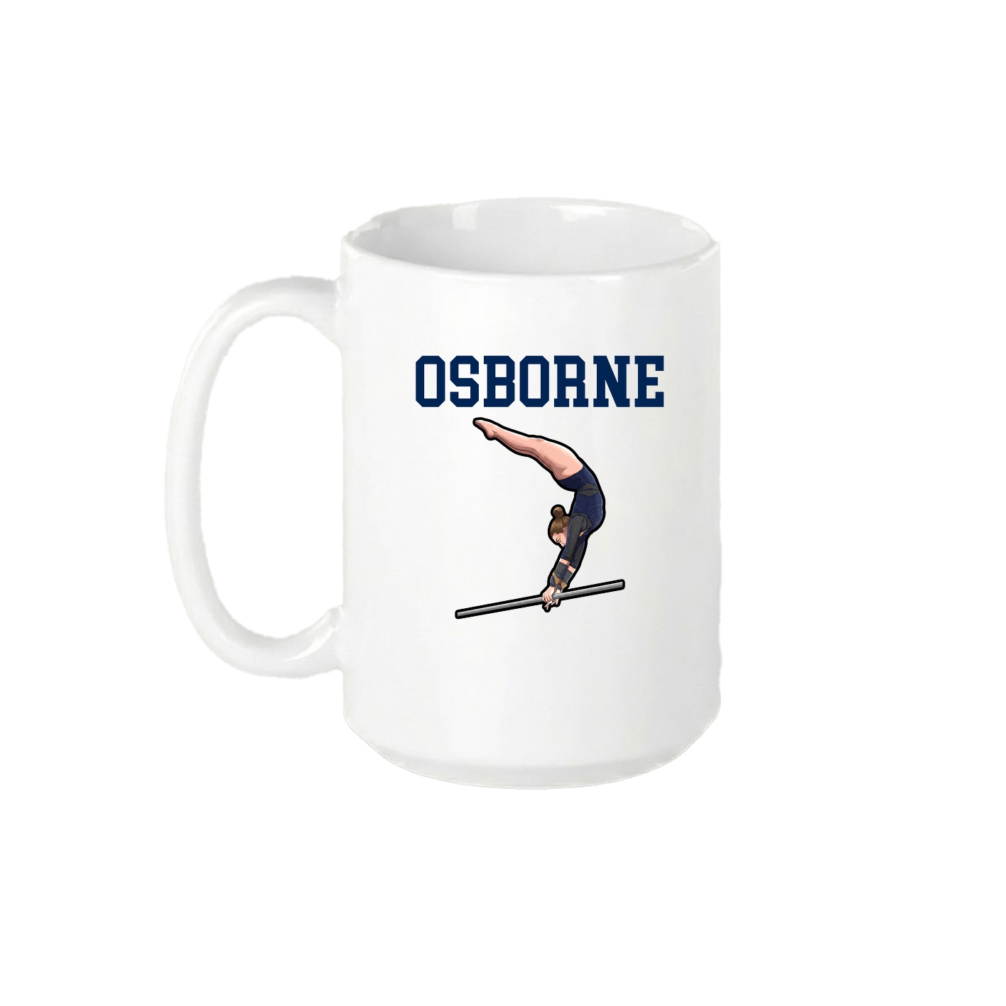 15oz Coffee Mug — Shirsey in White