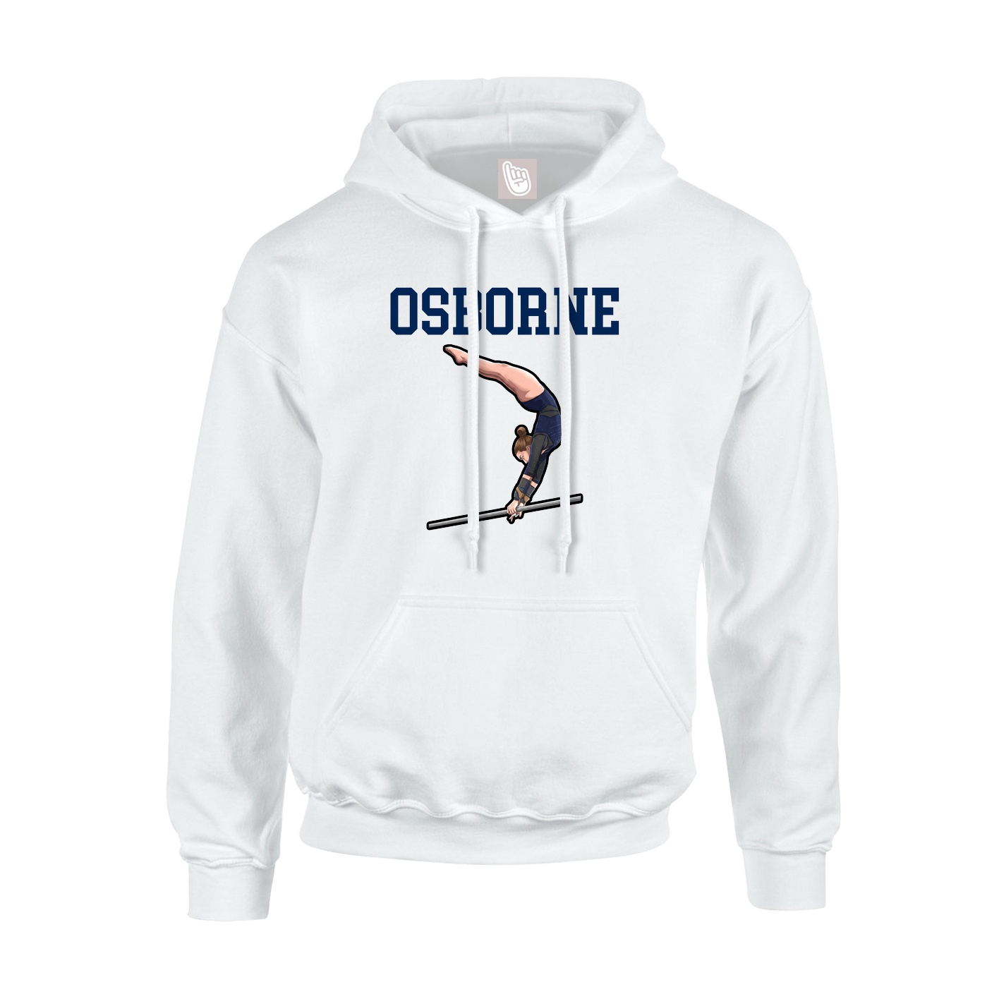 Youth Hoodie — Shirsey in White