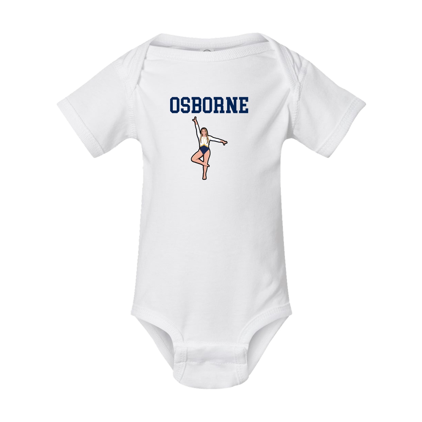Baby Onesie — Shirsey in White