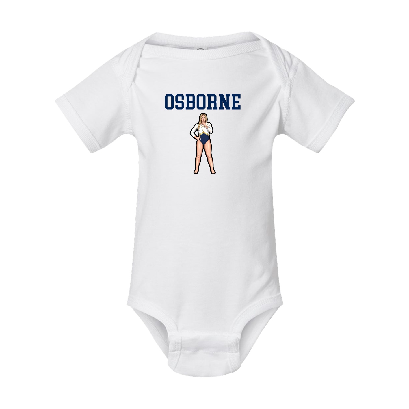 Baby Onesie — Shirsey in White