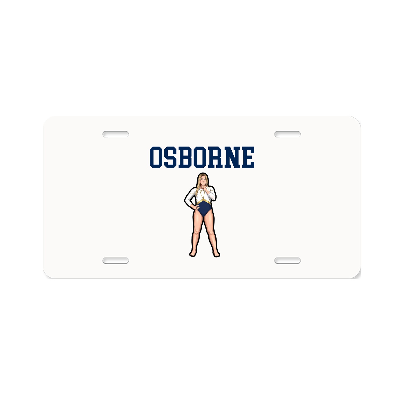 License Plate — Shirsey in Classic
