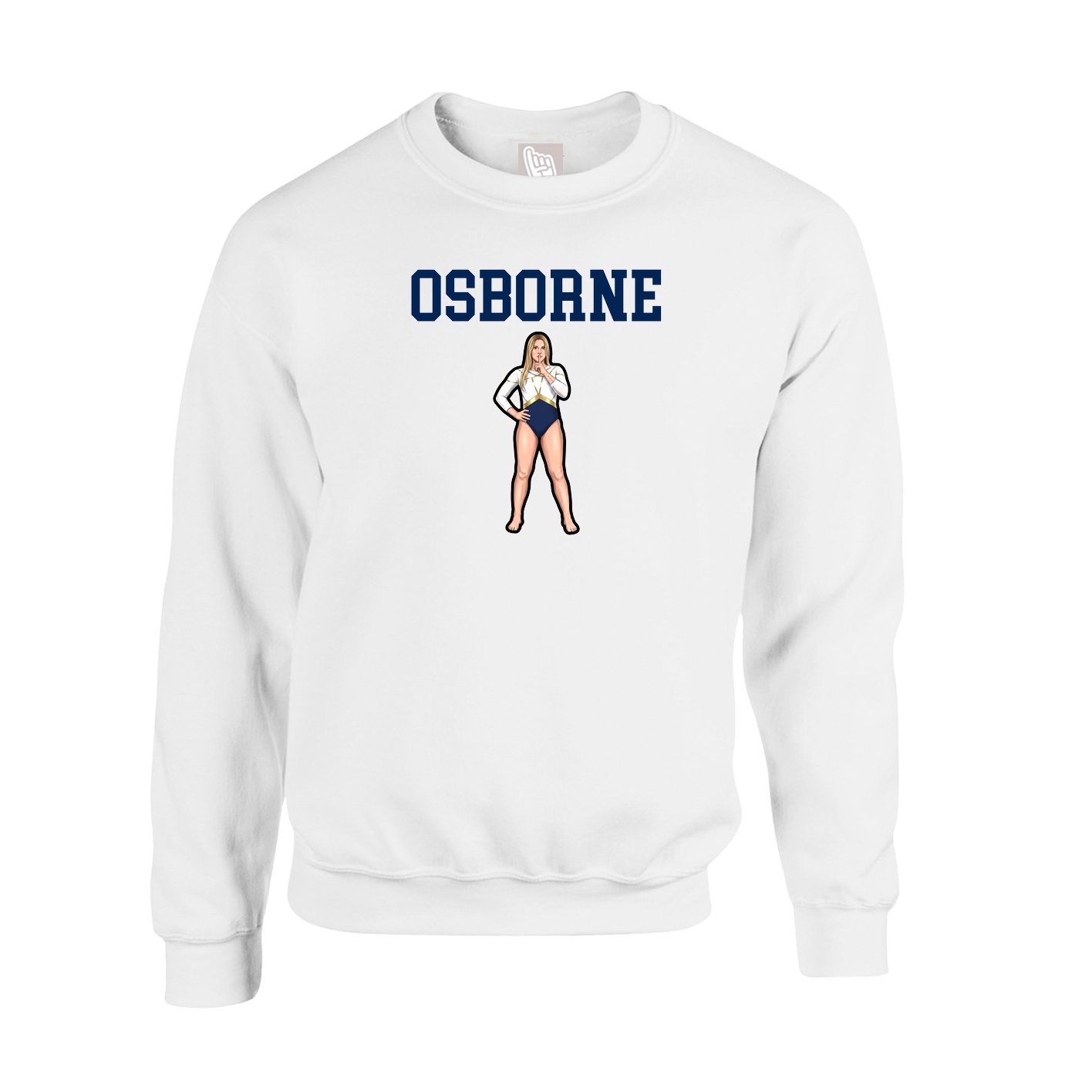 Fleece Crew — Shirsey in White