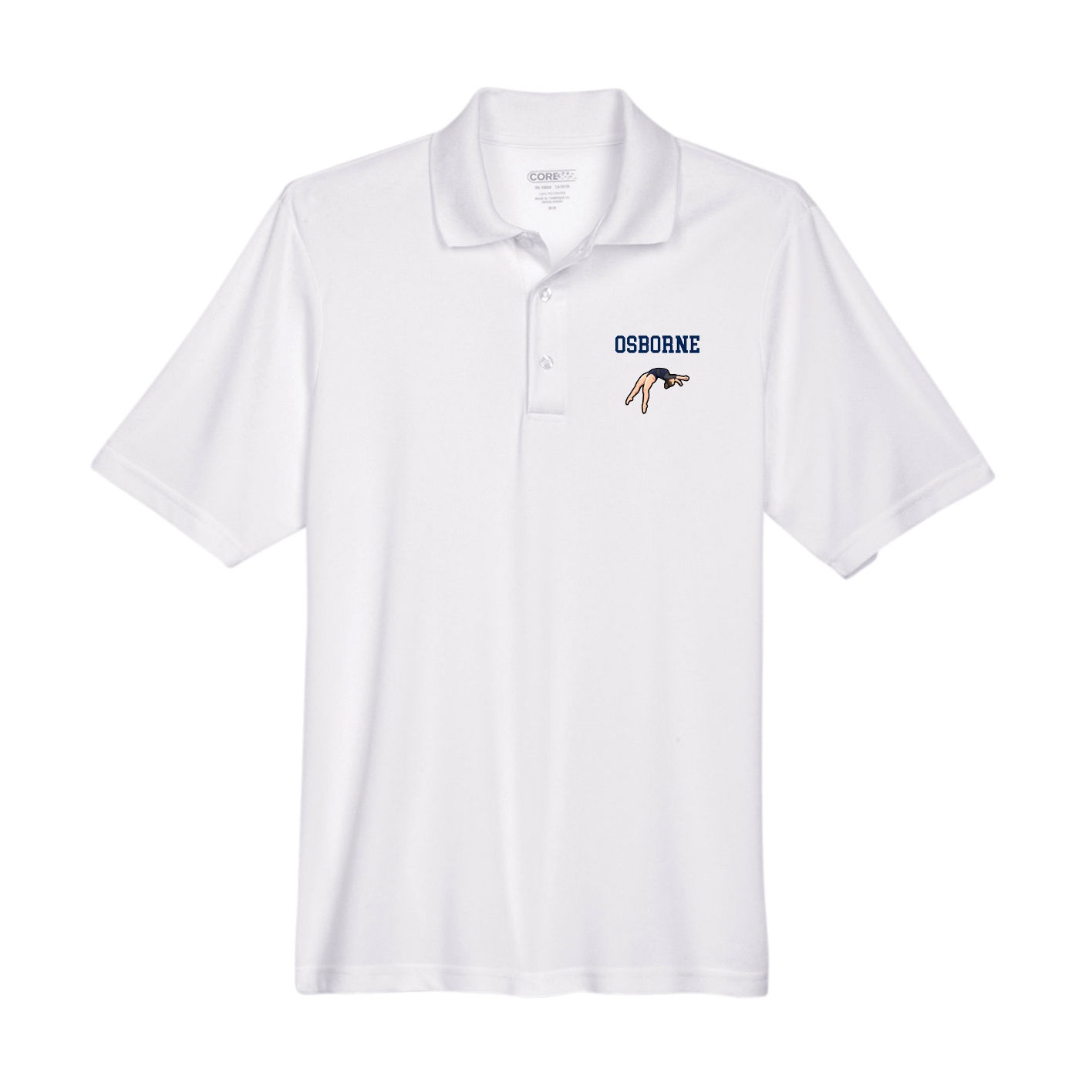 Performance Polo — Shirsey in White