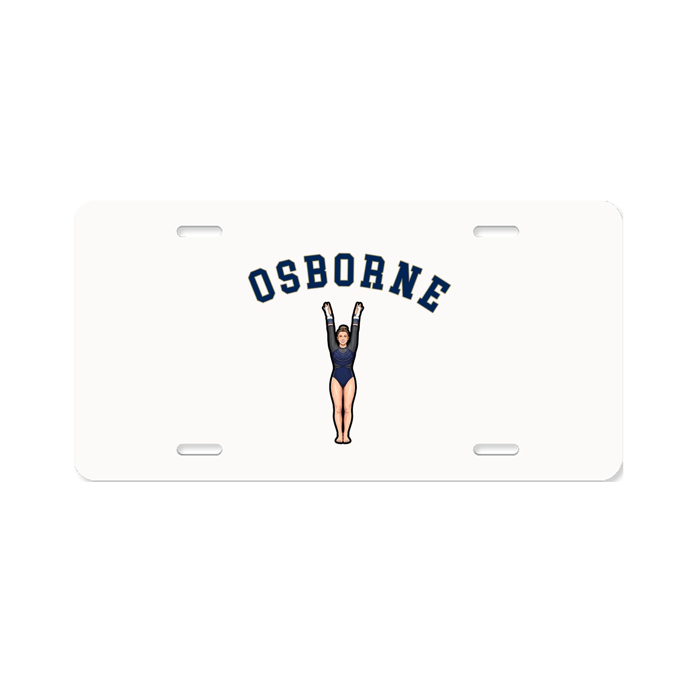 License Plate — Shirsey Arch in Classic