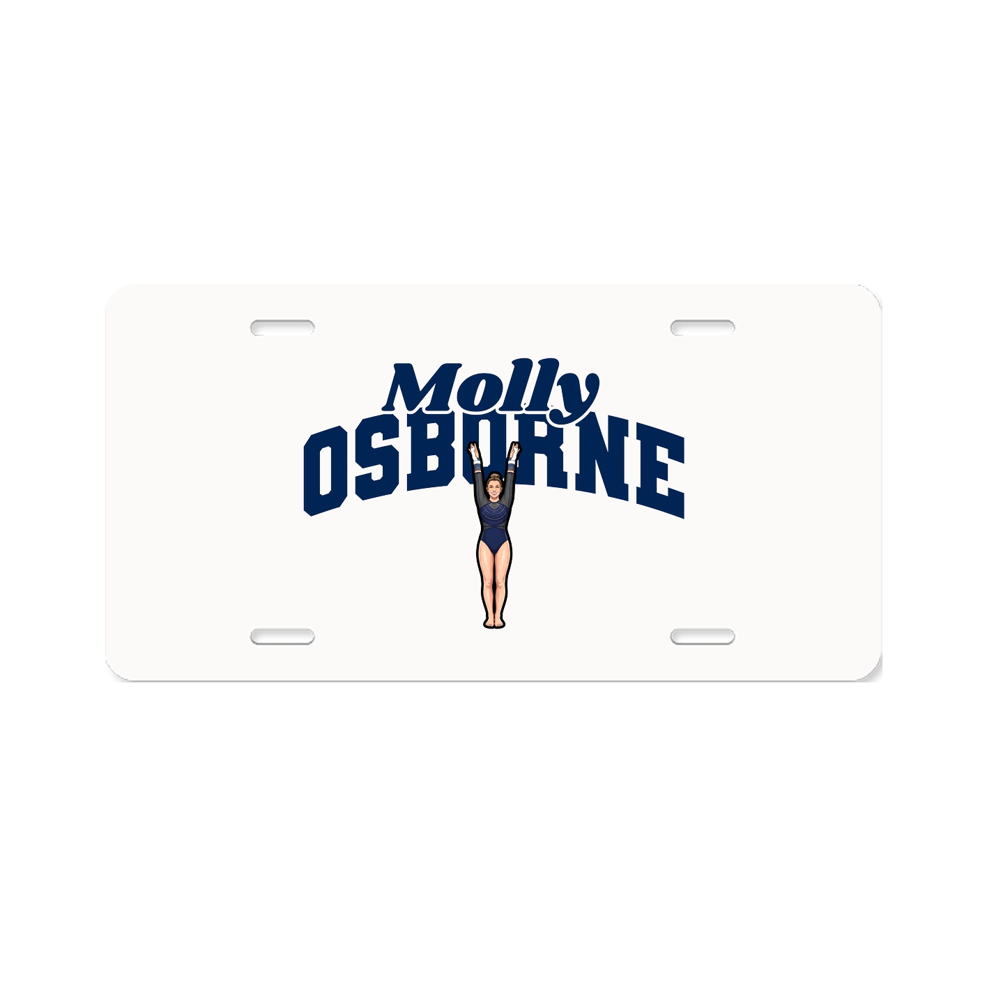 License Plate — Signature Arch in Classic