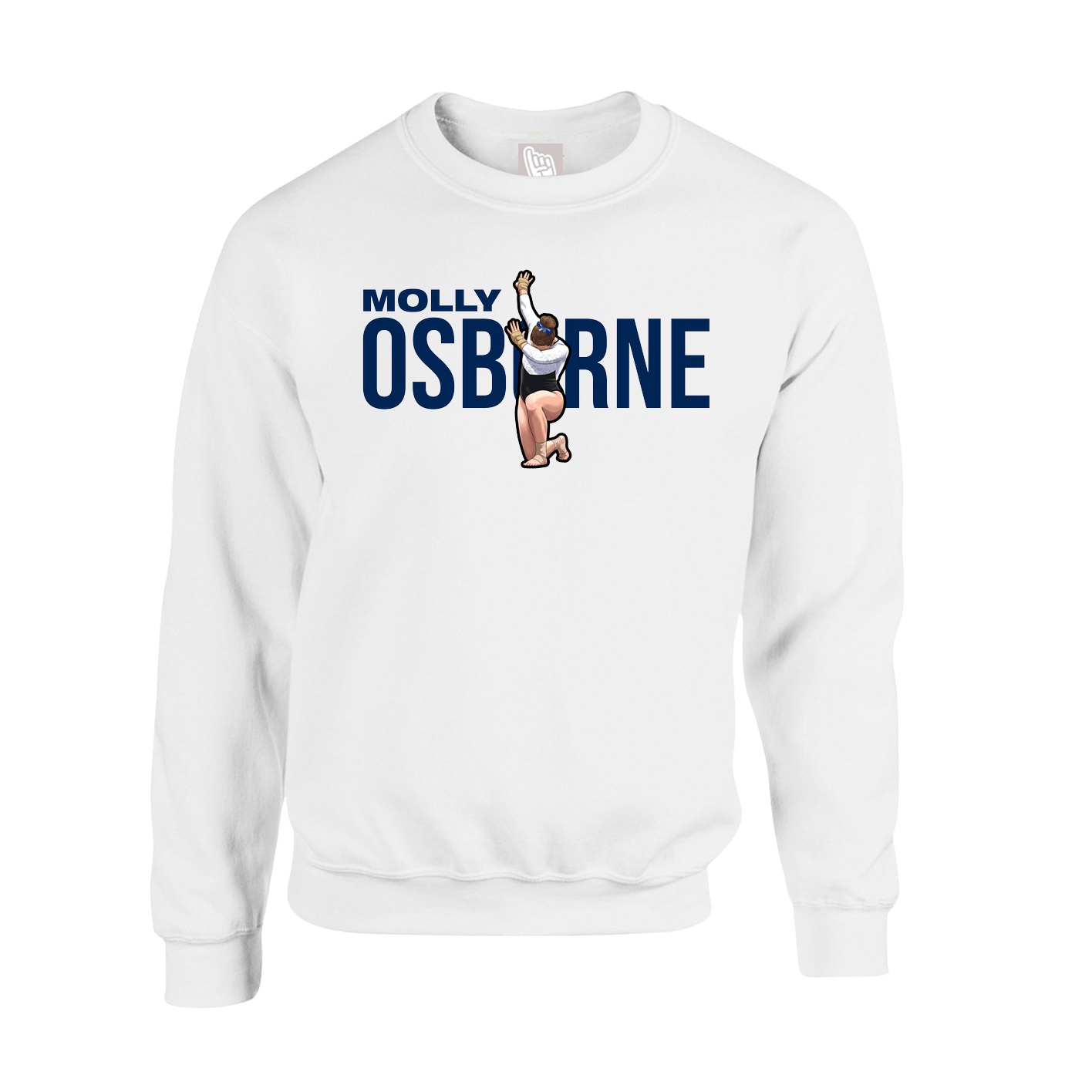 Fleece Crew — Player Name in White