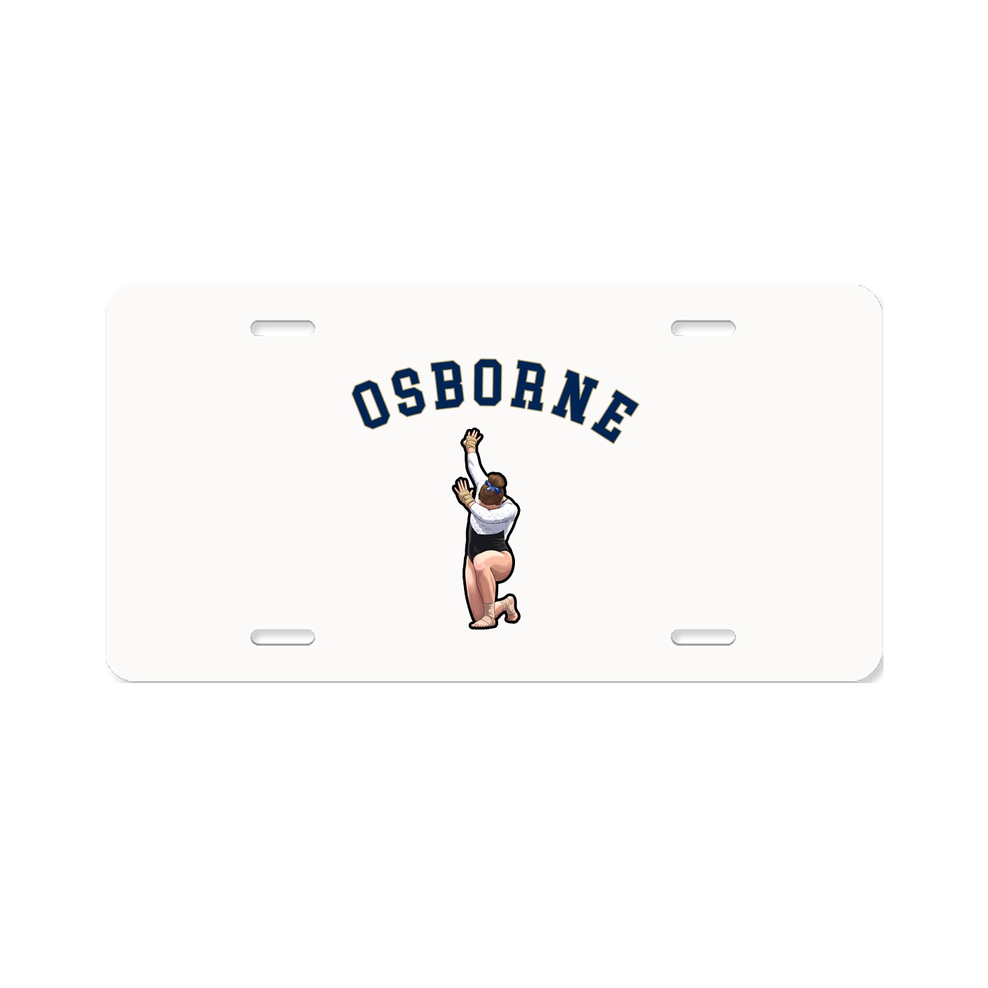License Plate — Shirsey Arch in Classic