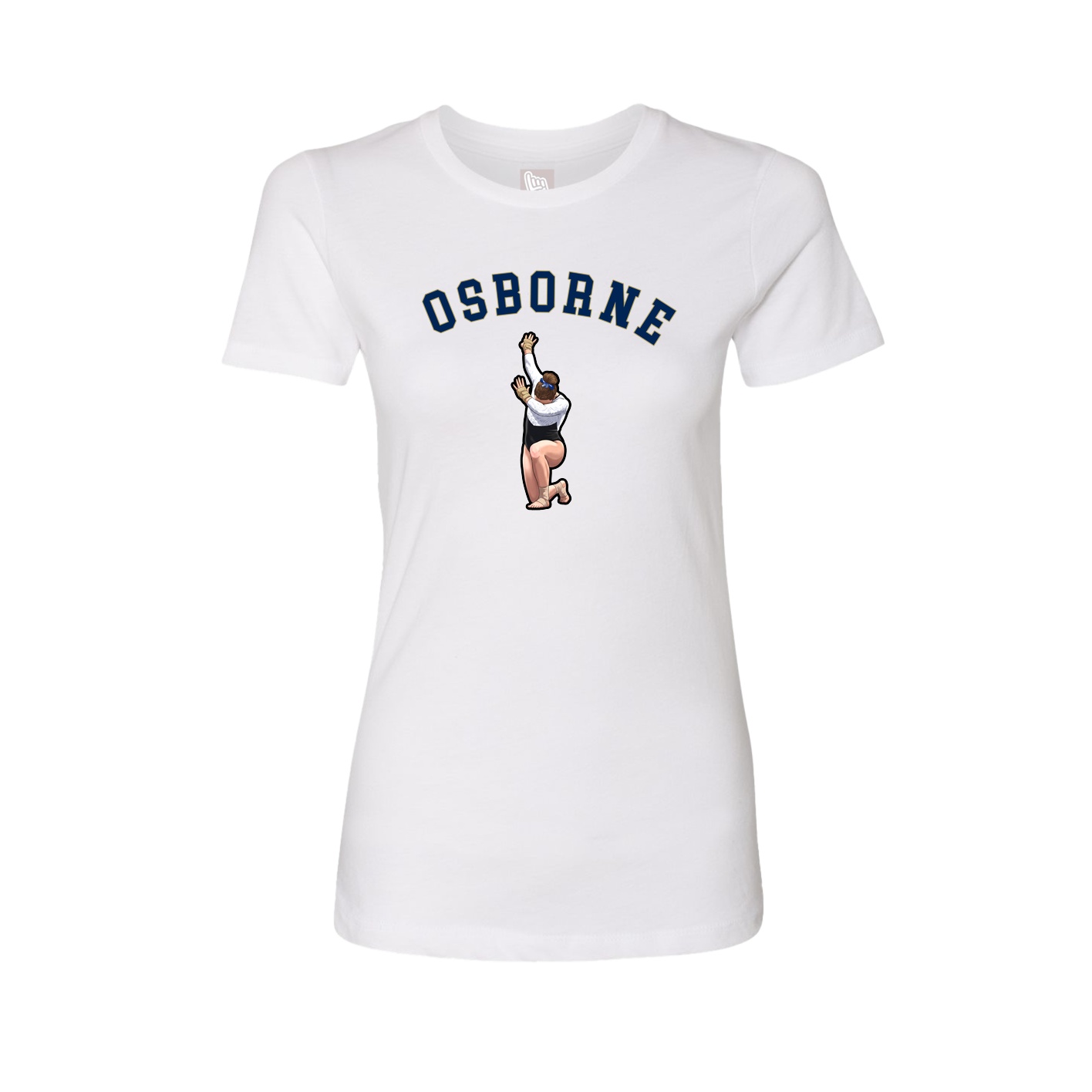 Womens Tee — Shirsey Arch in White