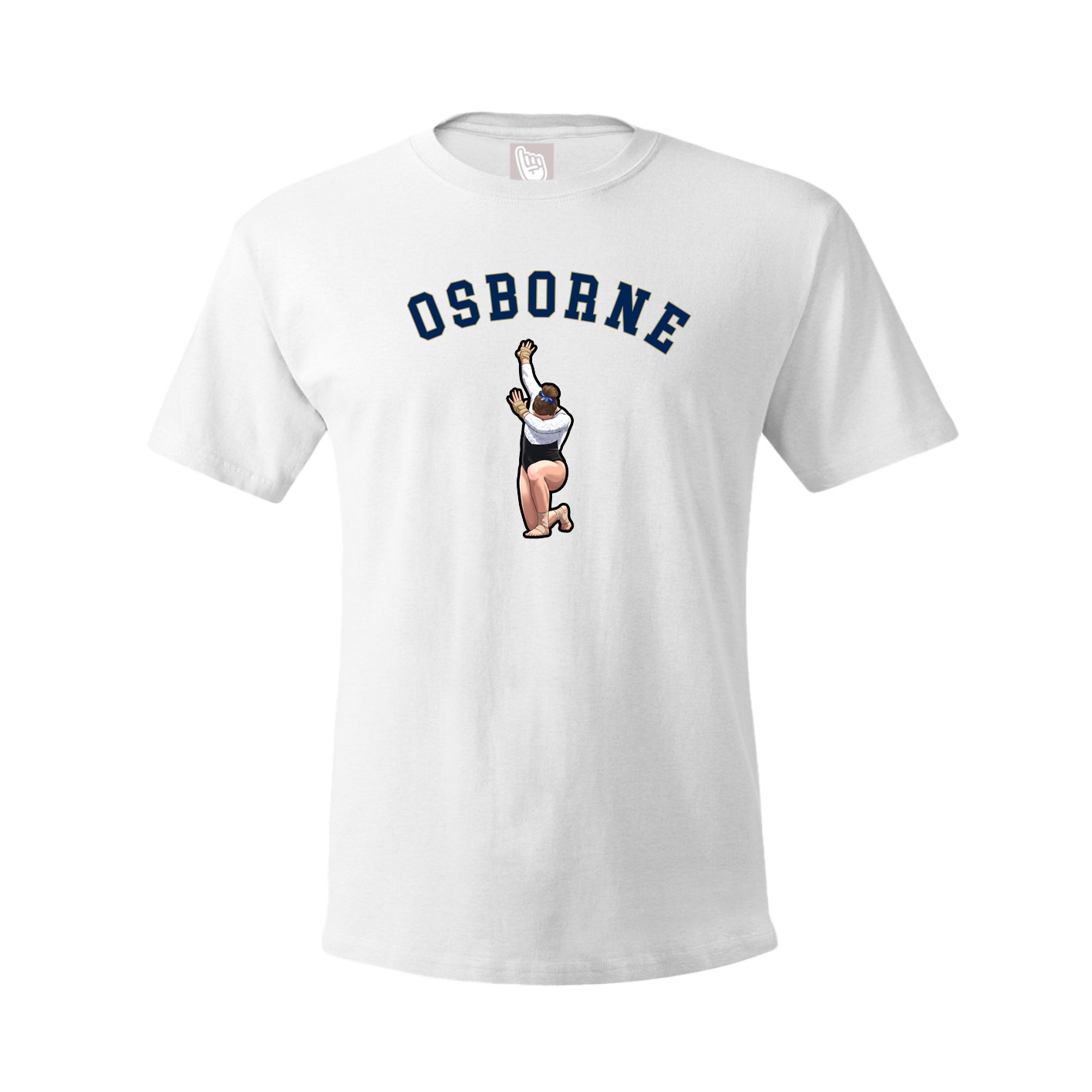 Youth Tee — Shirsey Arch in White