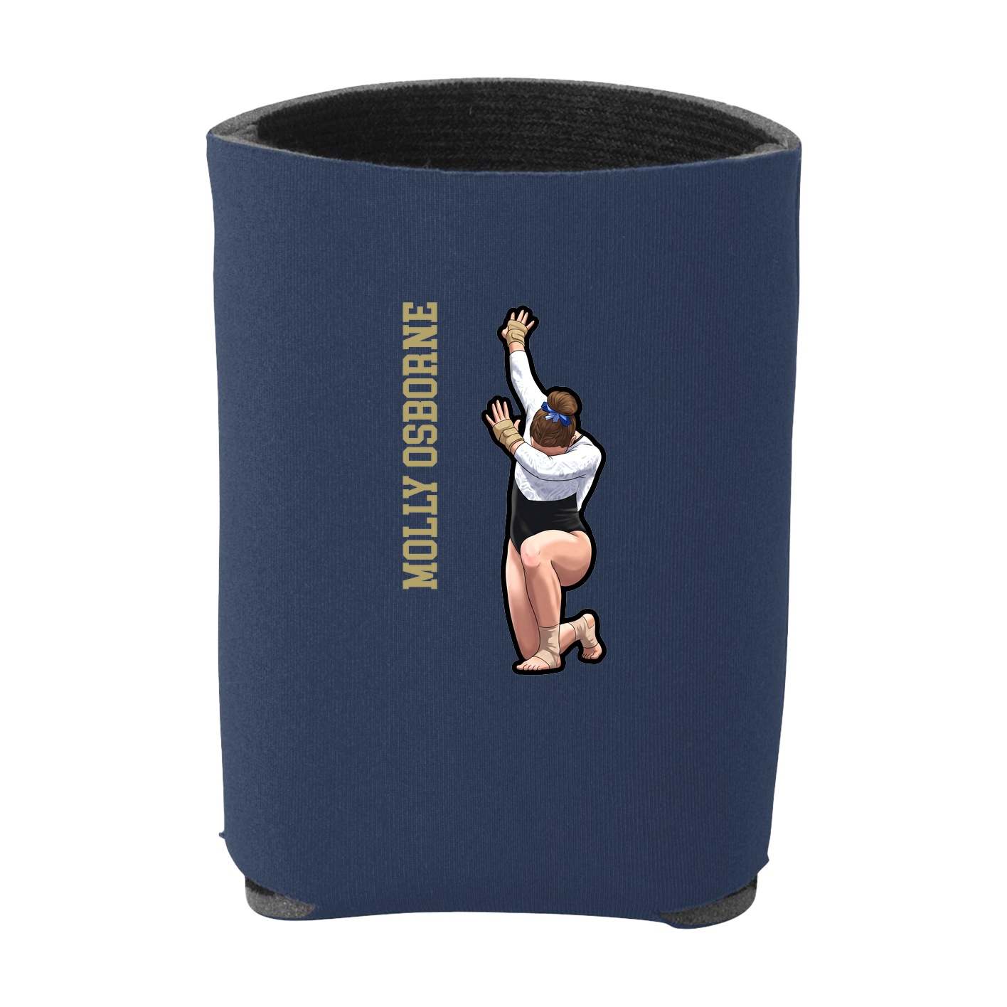 Can Holder — Name Vertical in Navy