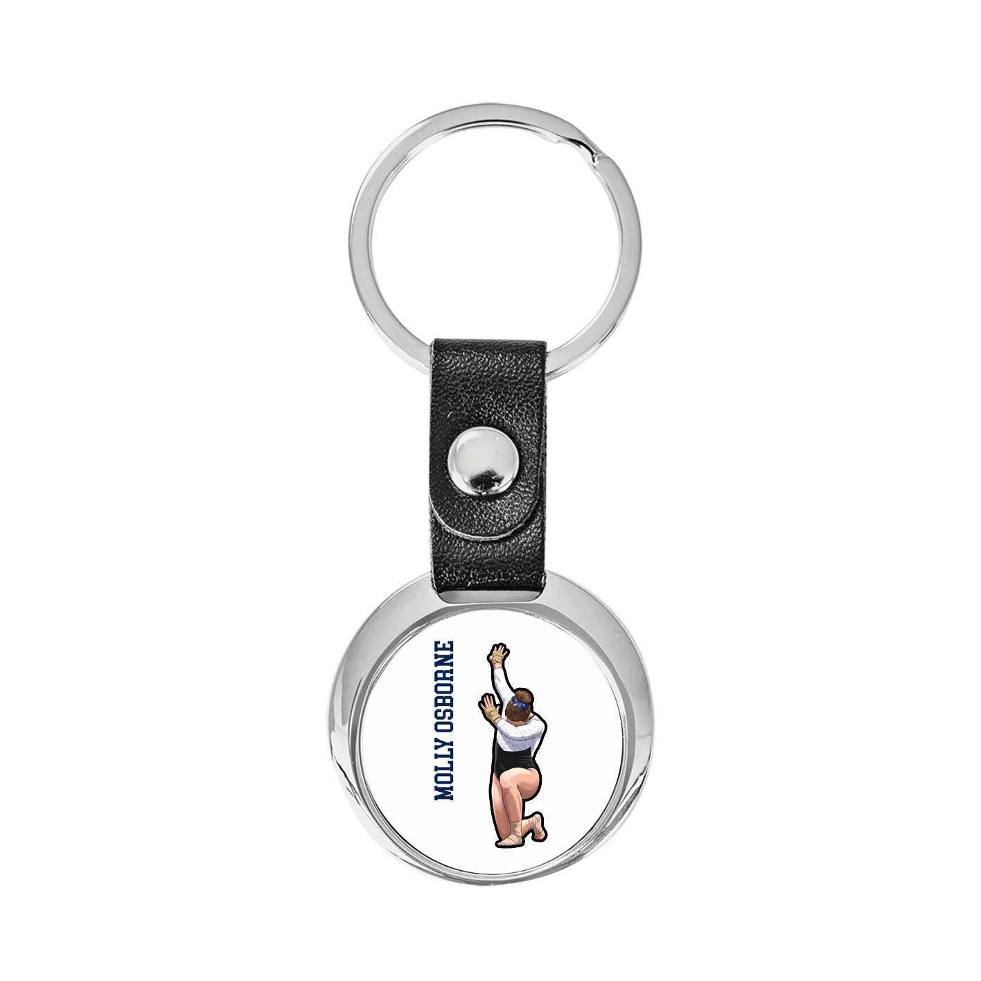 Key Chain — Name Vertical in Classic