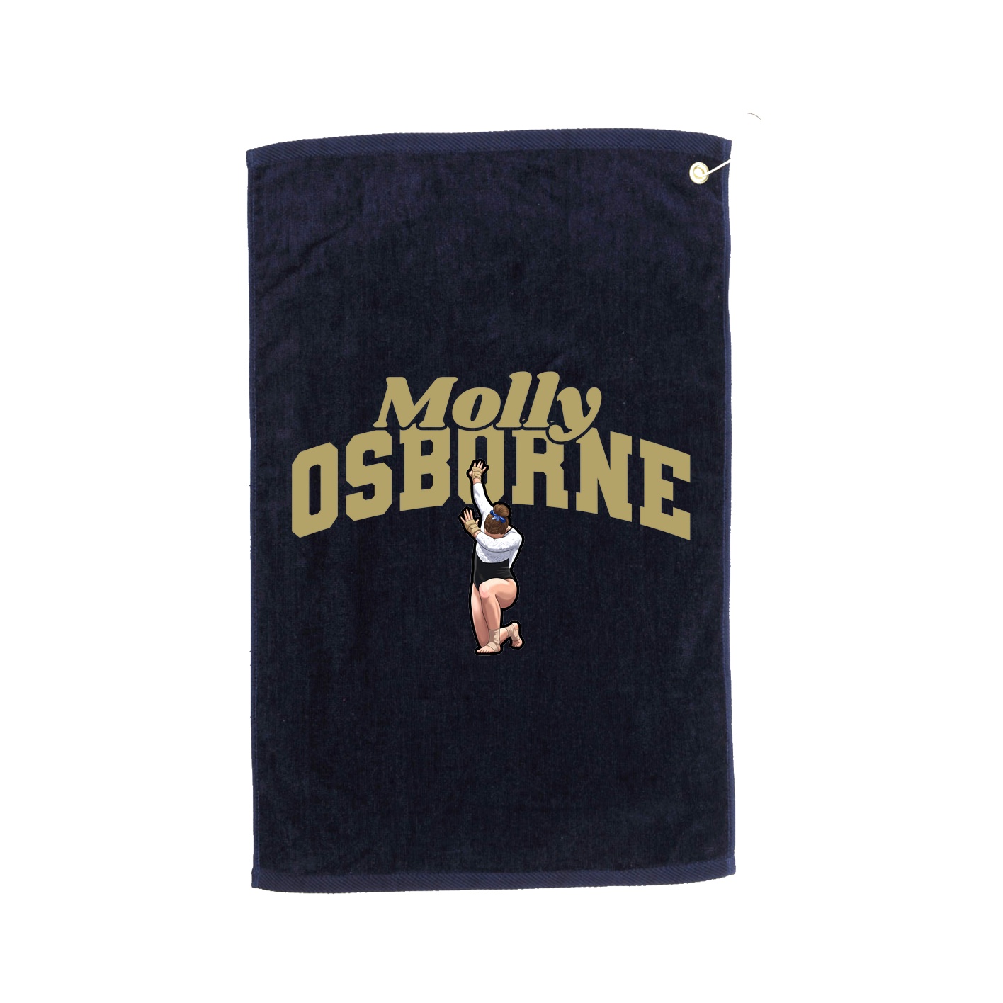 Golf Towel — Signature Arch in Navy