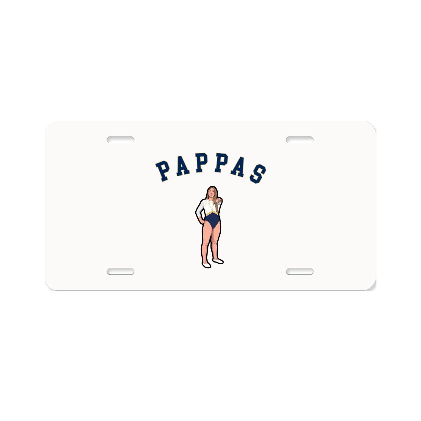 License Plate — Shirsey Arch in Classic
