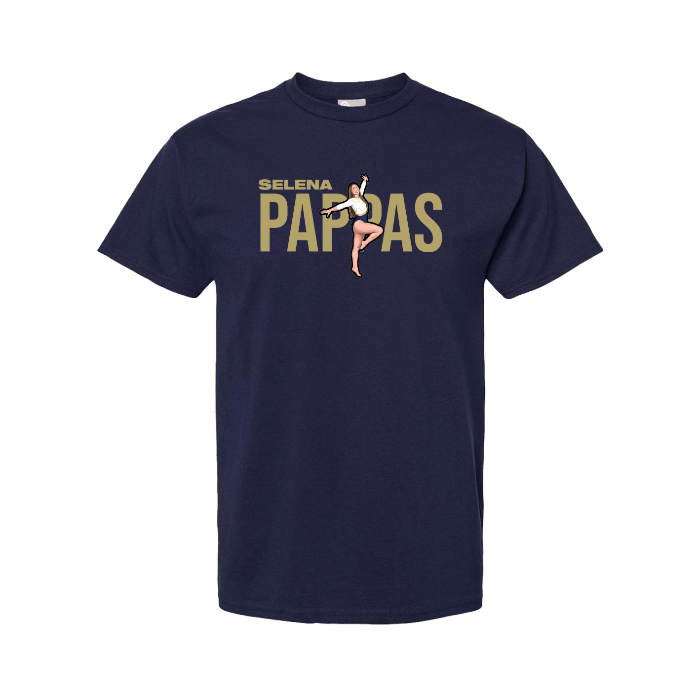 Tee — Player Name in Navy