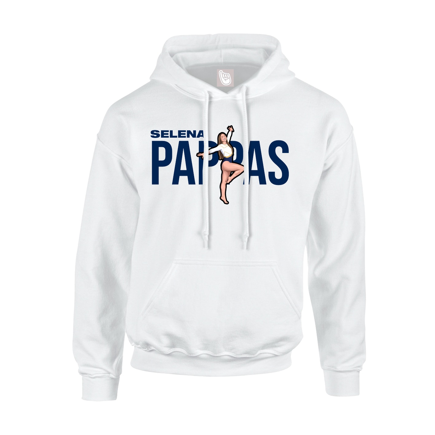 Hoodie — Player Name in White