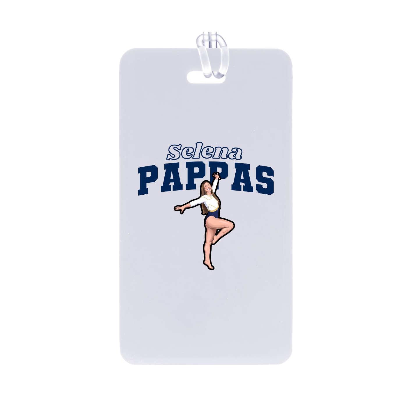 Bag Tag — Name Arch in Classic