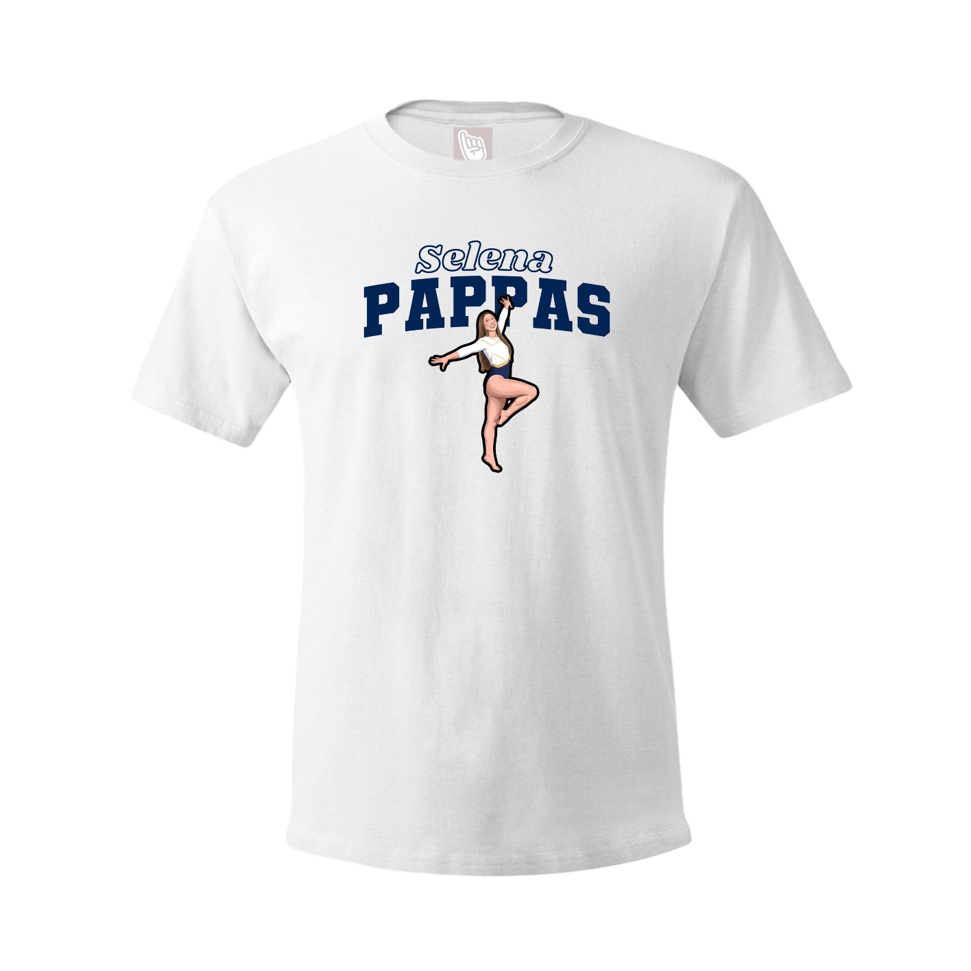 Tee — Name Arch in White