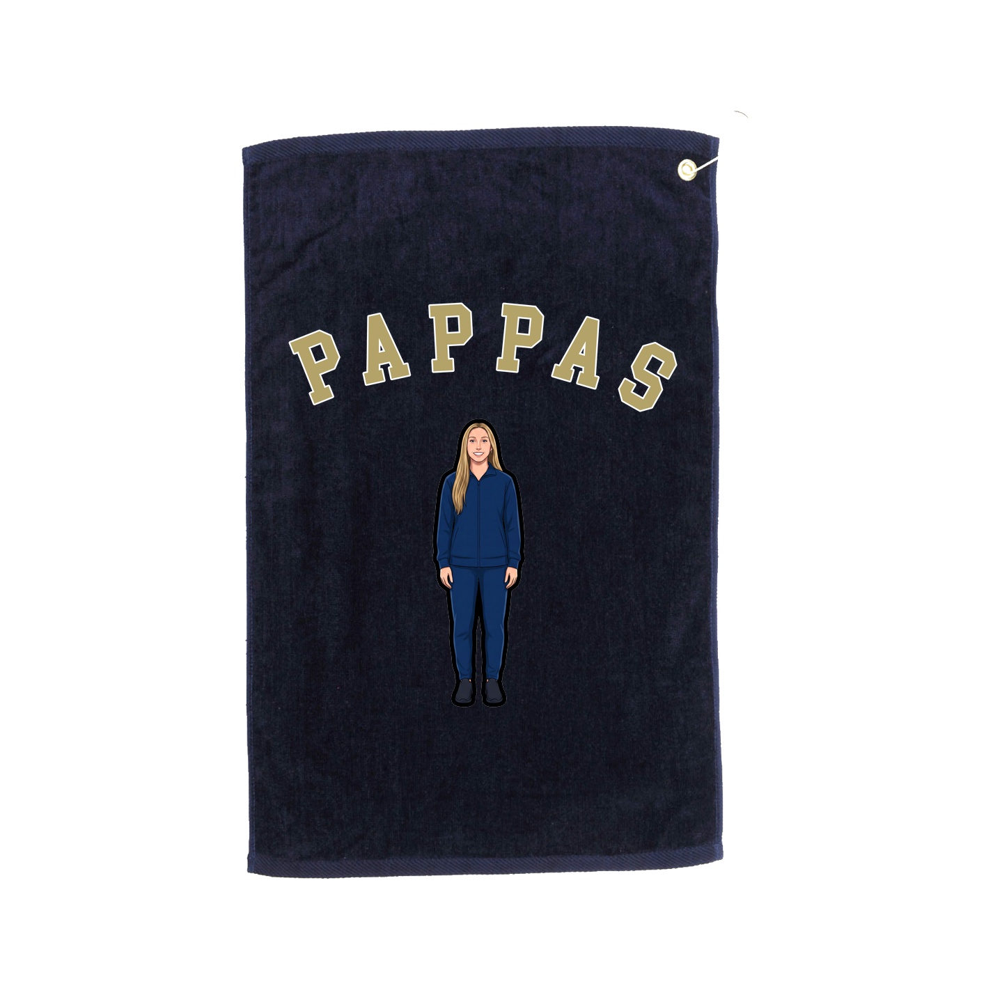 Golf Towel — Shirsey Arch in Navy