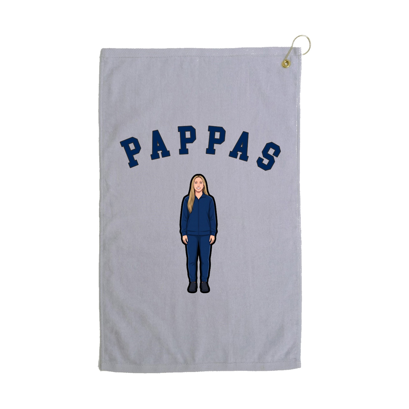 Golf Towel — Shirsey Arch in Grey