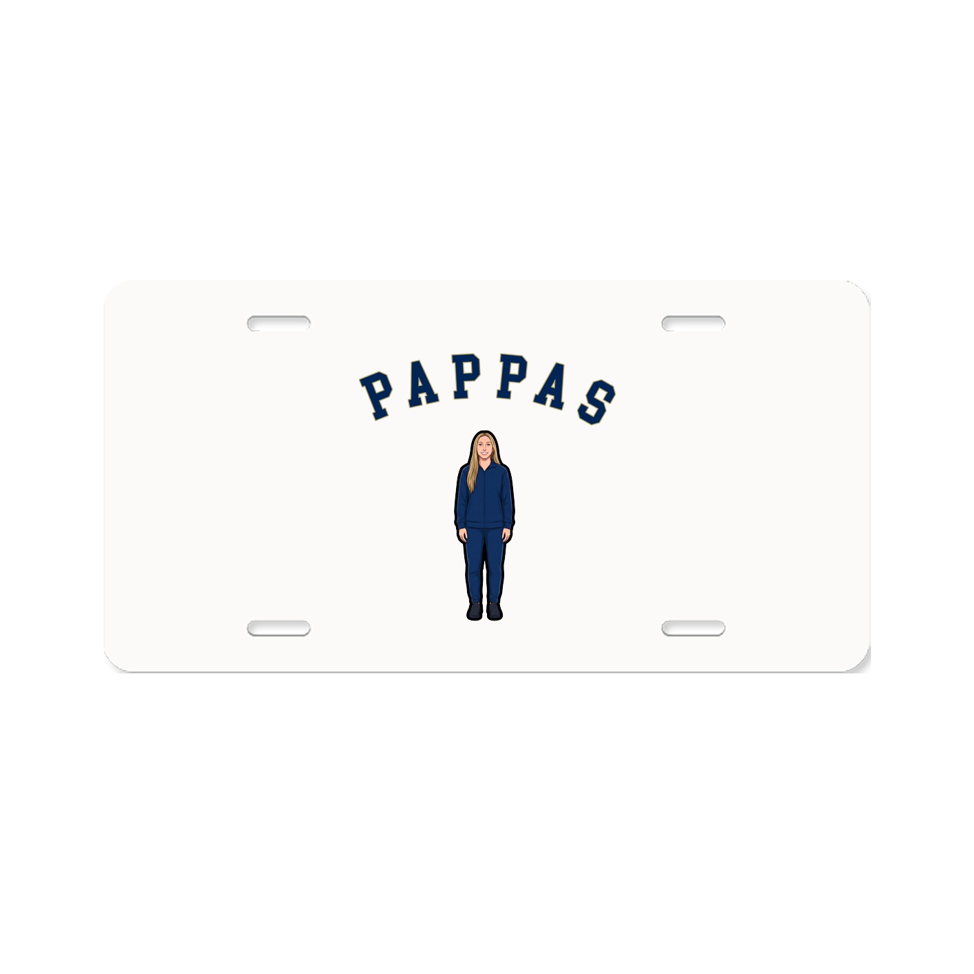 License Plate — Shirsey Arch in Classic