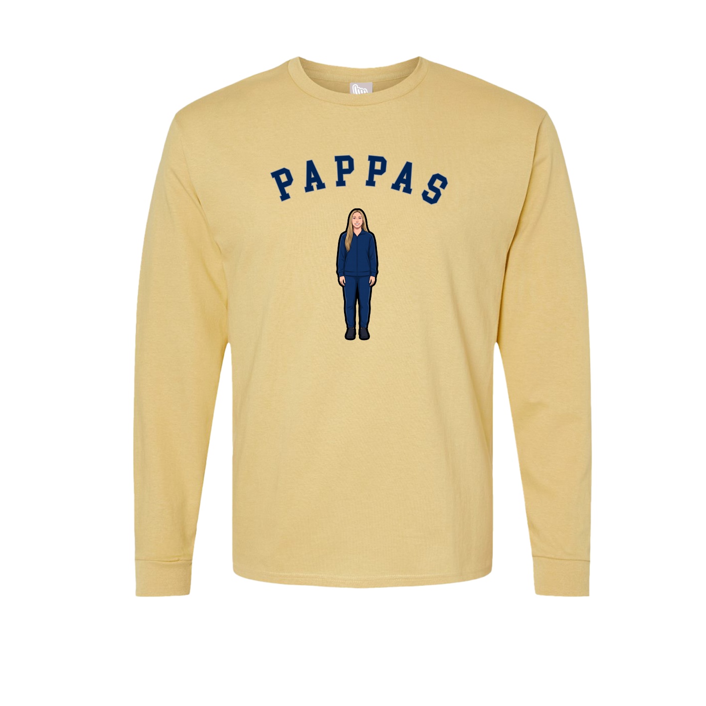 Long Sleeve Tee — Shirsey Arch in Vegas Gold