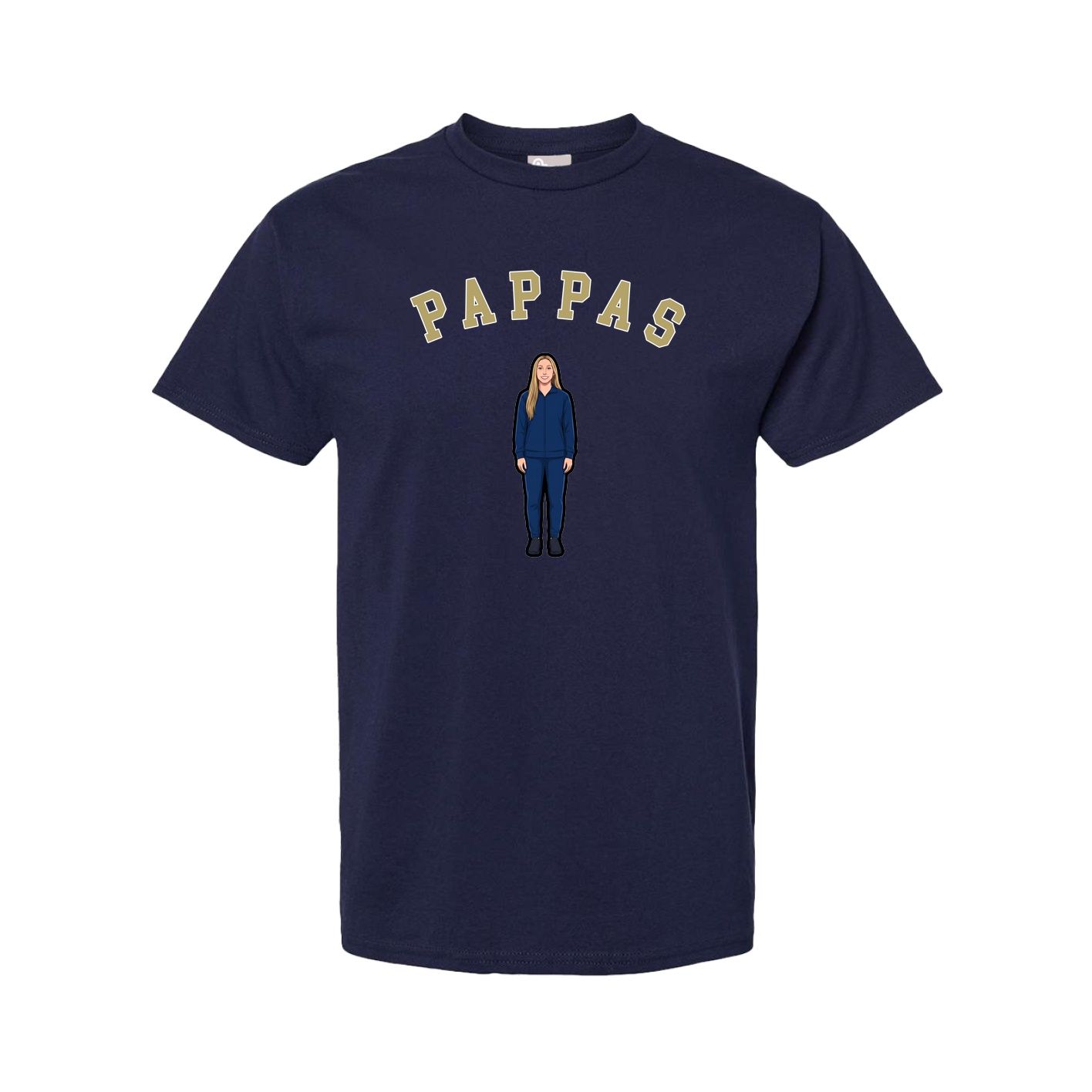 Youth Tee — Shirsey Arch in Navy