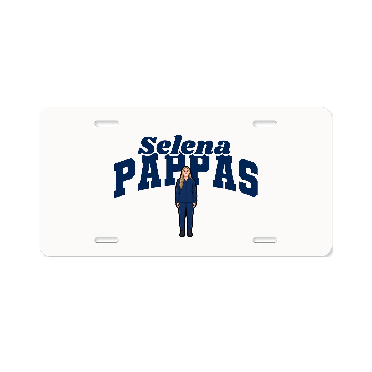 License Plate — Signature Arch in Classic
