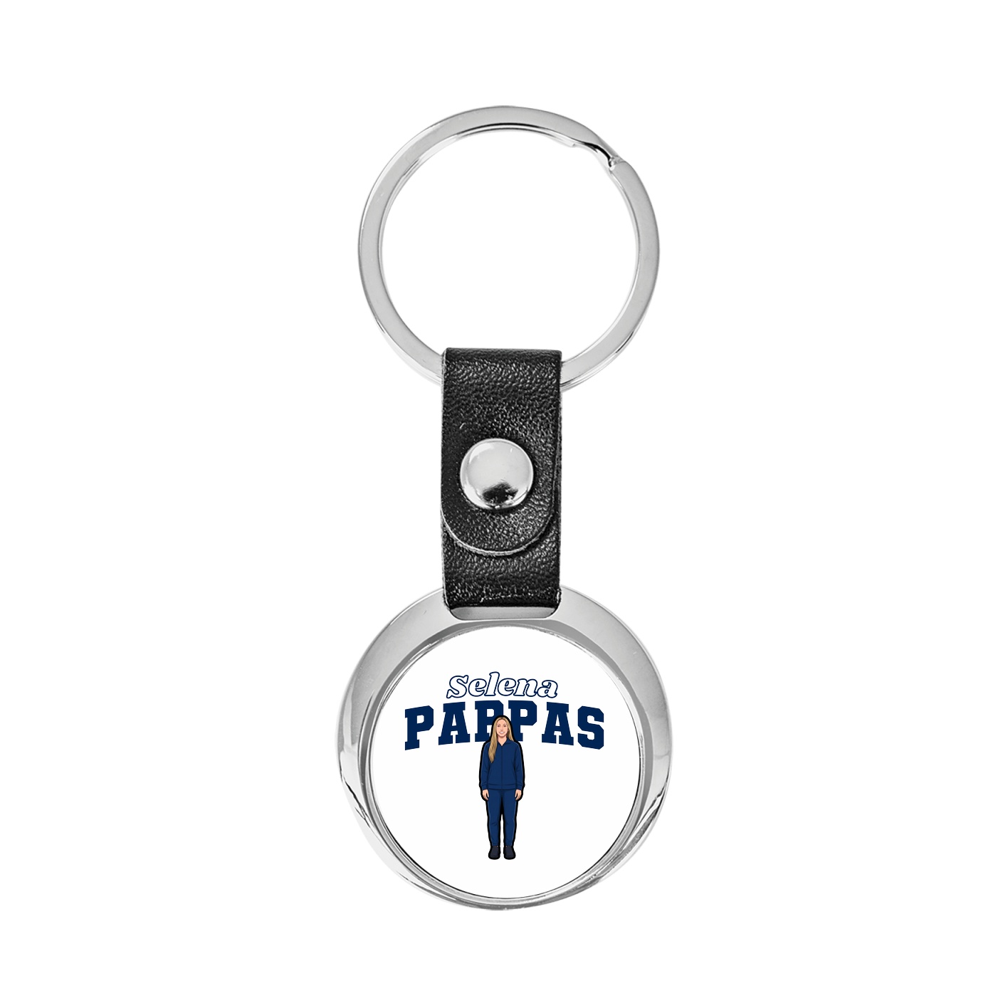 Key Chain — Name Arch in Classic