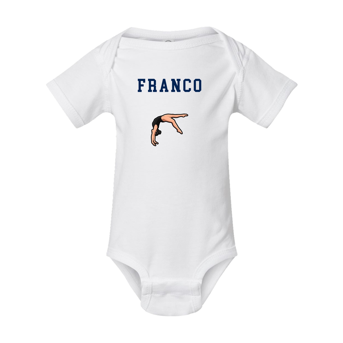Baby Onesie — Shirsey in White