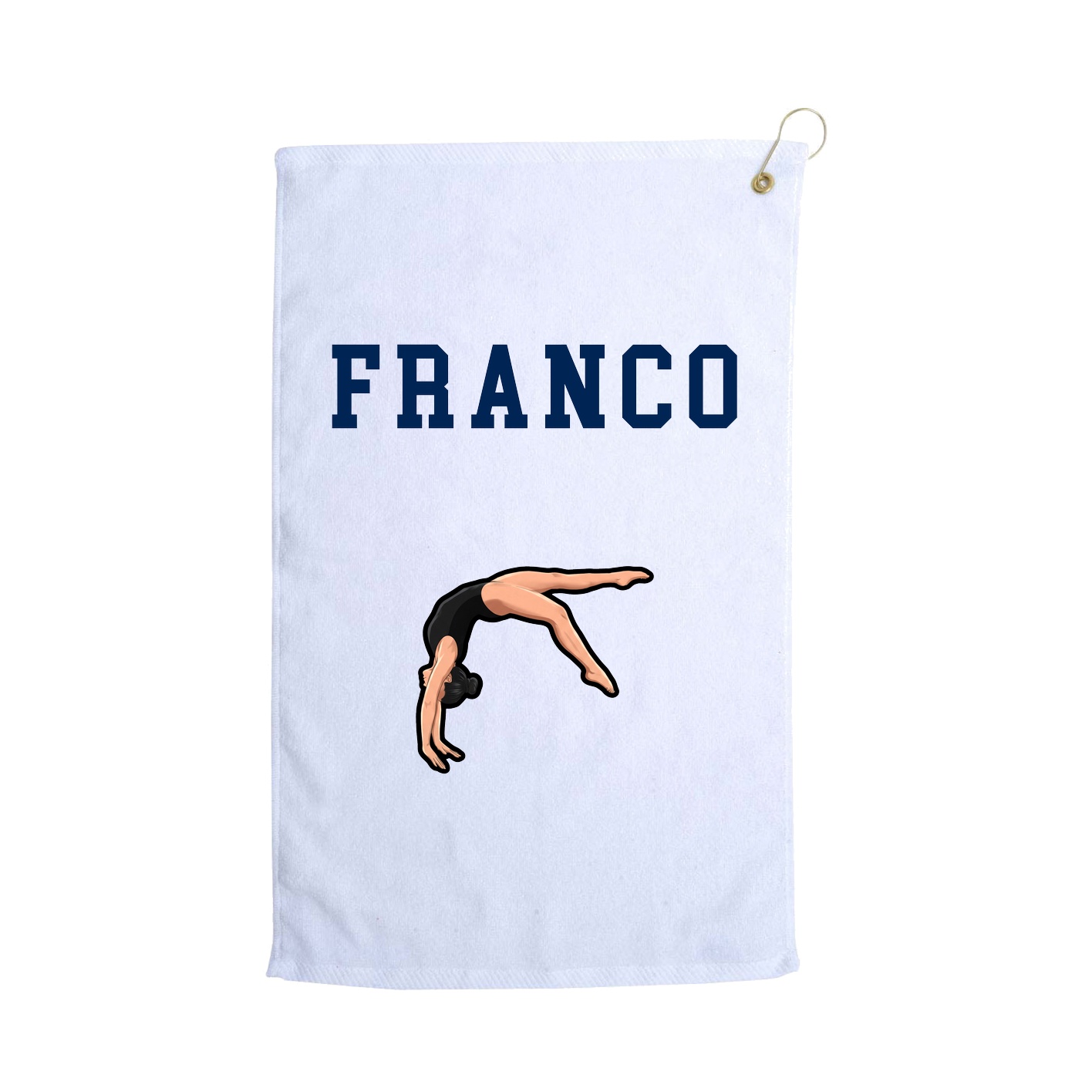 Golf Towel — Shirsey in White