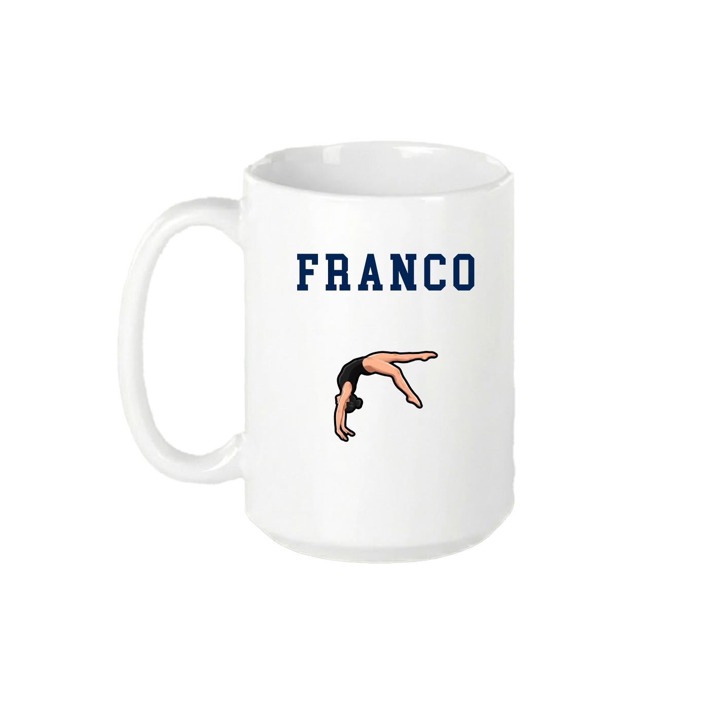 15oz Coffee Mug — Shirsey in White