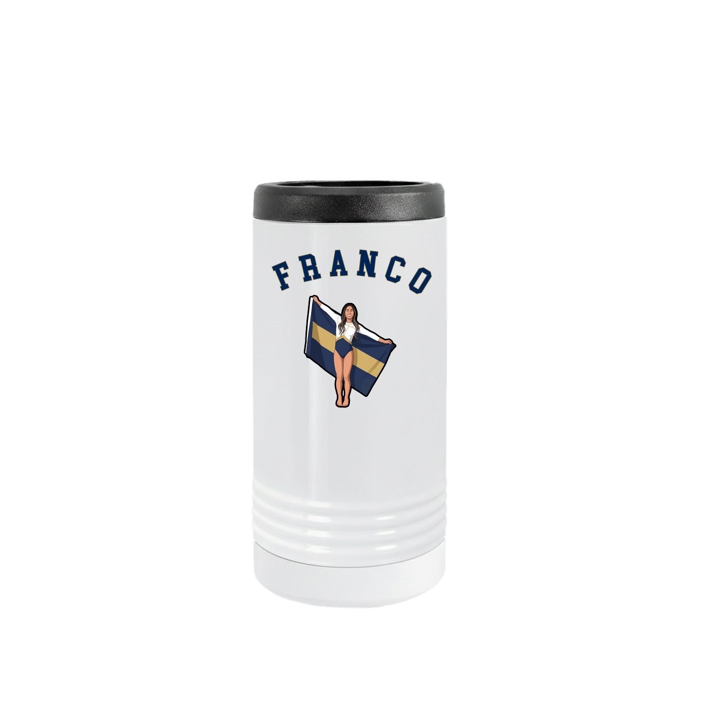 Slim Beverage Holder — Shirsey Arch in White