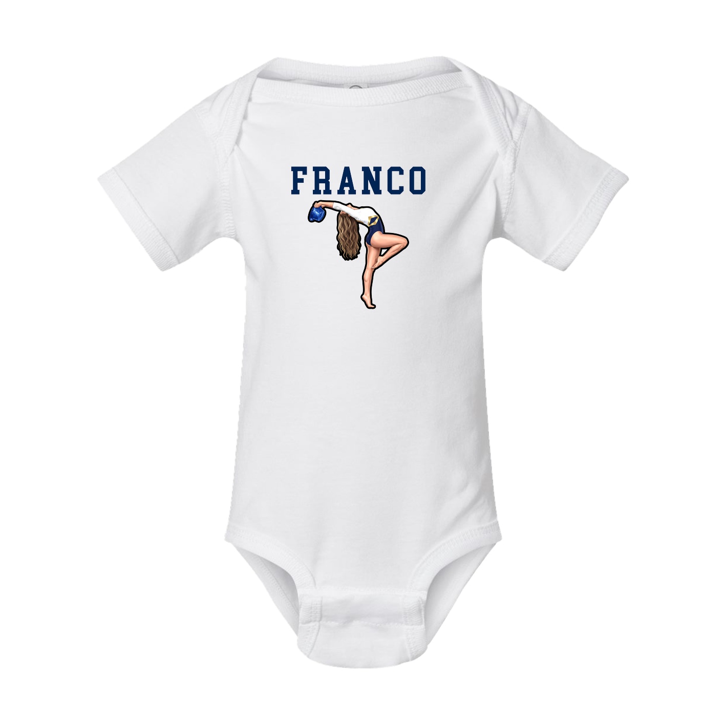 Baby Onesie — Shirsey in White