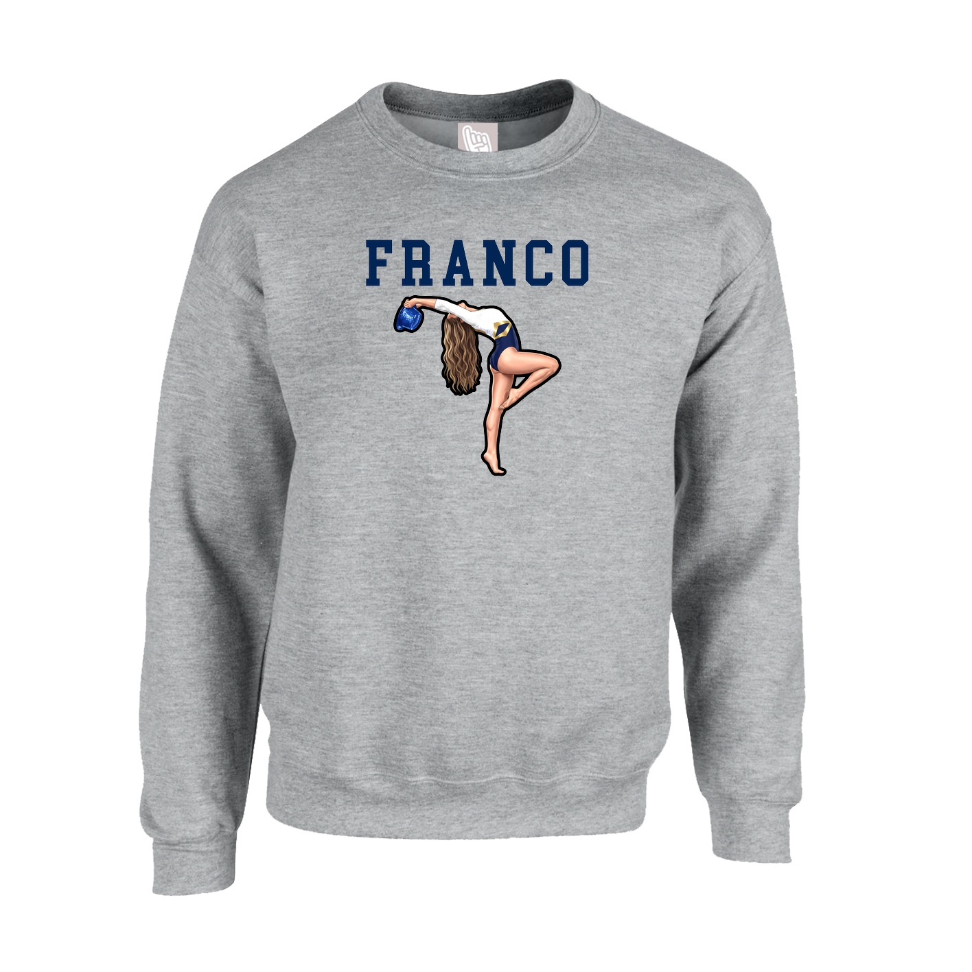 Fleece Crew — Shirsey in Grey