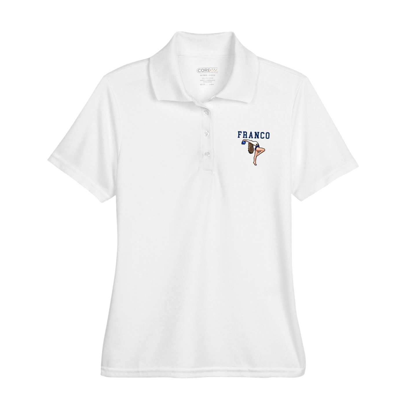 Womens Performance Polo — Shirsey in White