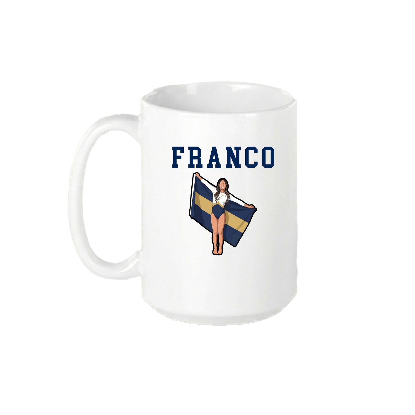 15oz Coffee Mug — Shirsey in White