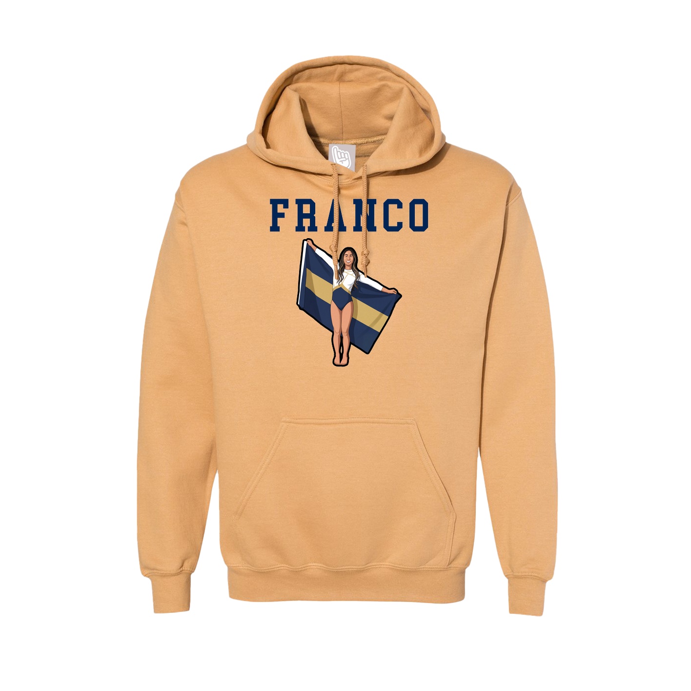 Hoodie — Shirsey in Vegas Gold