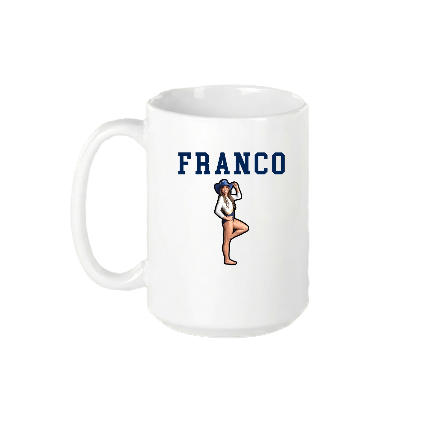 15oz Coffee Mug — Shirsey in White