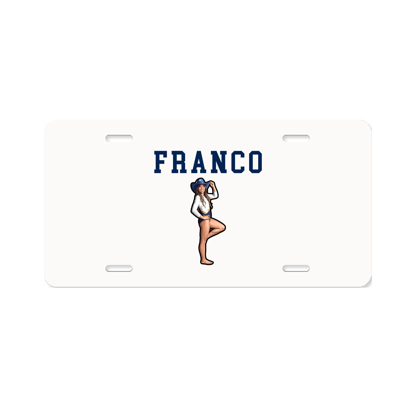 License Plate — Shirsey in Classic
