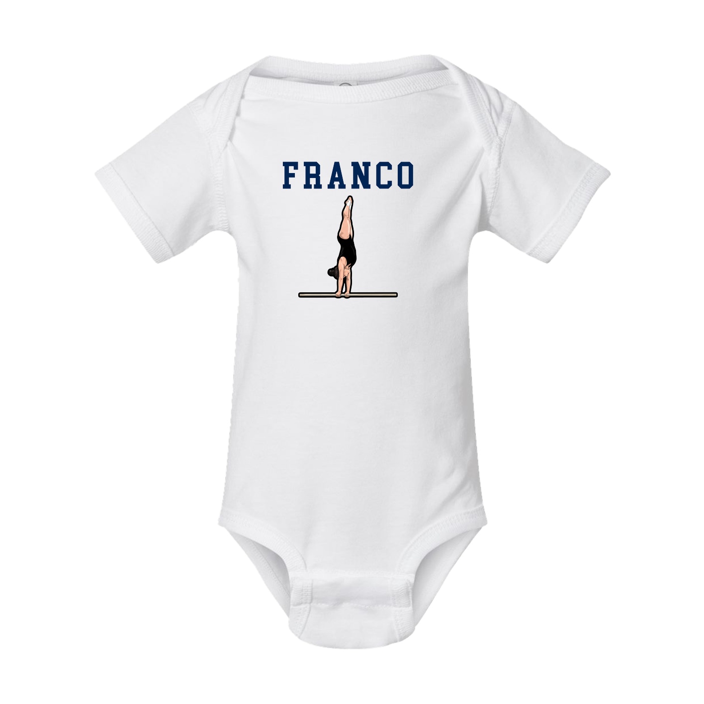 Baby Onesie — Shirsey in White