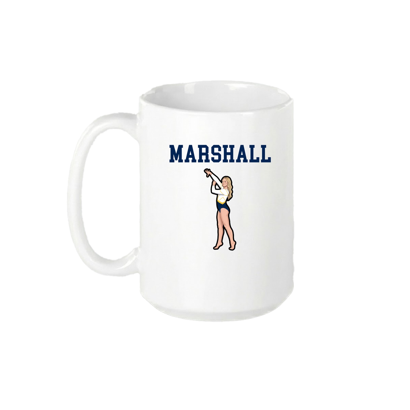 15oz Coffee Mug — Shirsey in White