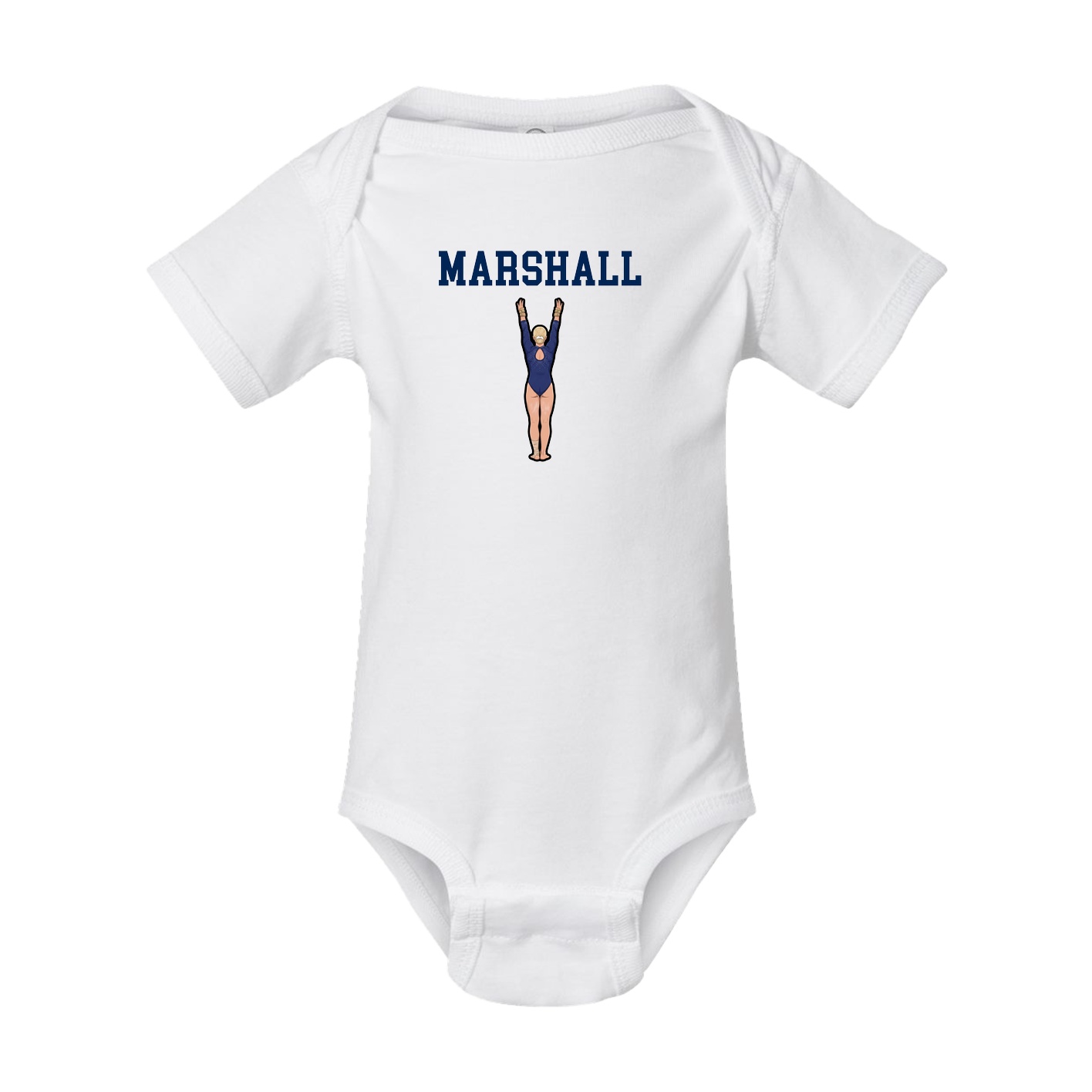 Baby Onesie — Shirsey in White