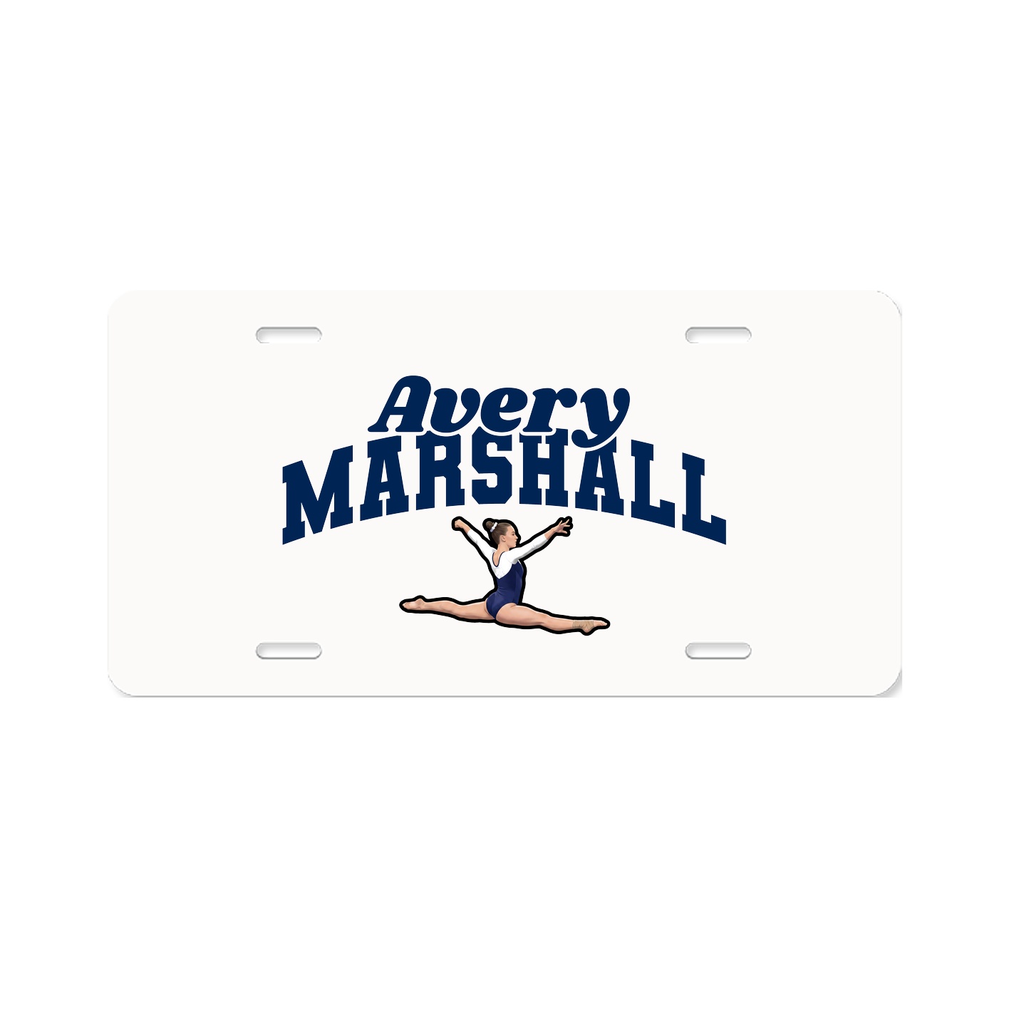 License Plate — Signature Arch in Classic