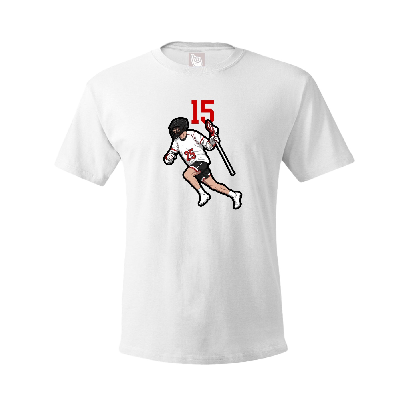 Tee — Number Top in White