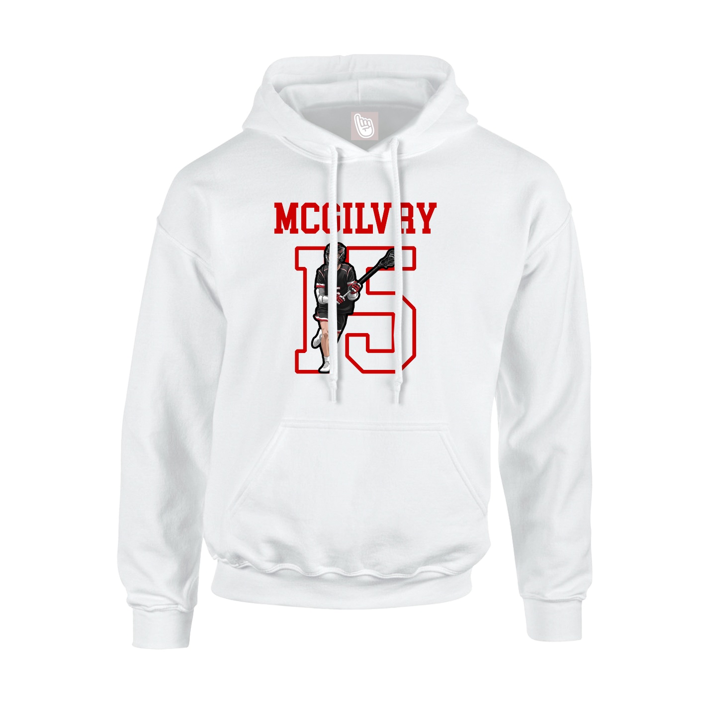 Youth Hoodie — Shirsey in White