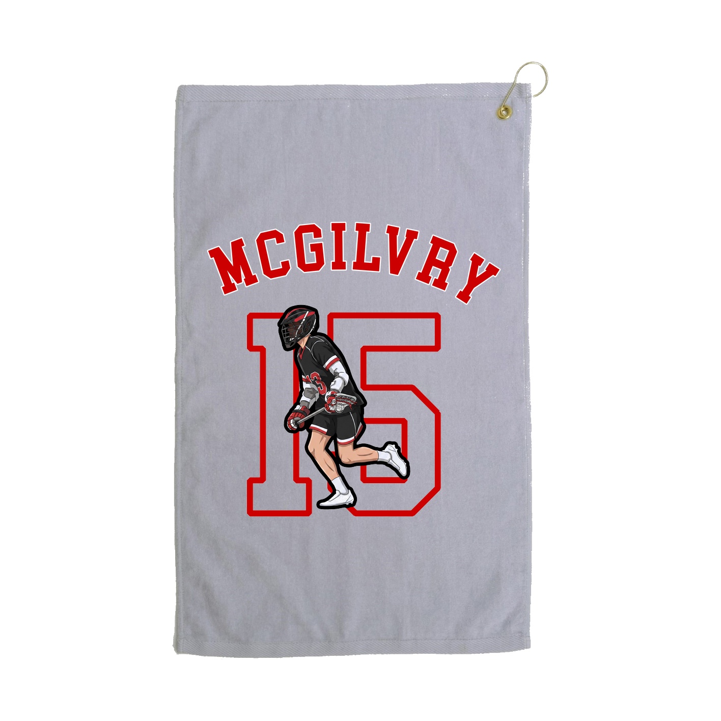 Golf Towel — Shirsey Arch in Grey
