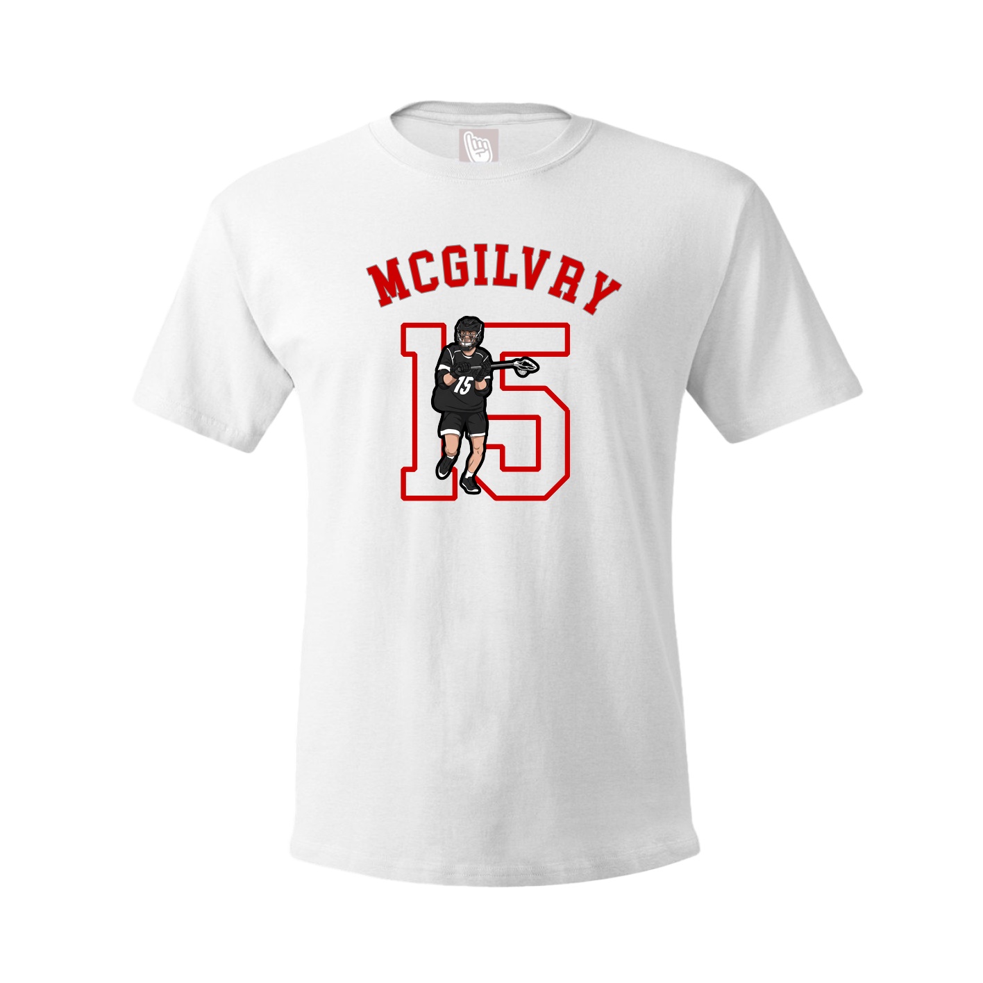 Youth Tee — Shirsey Arch in White