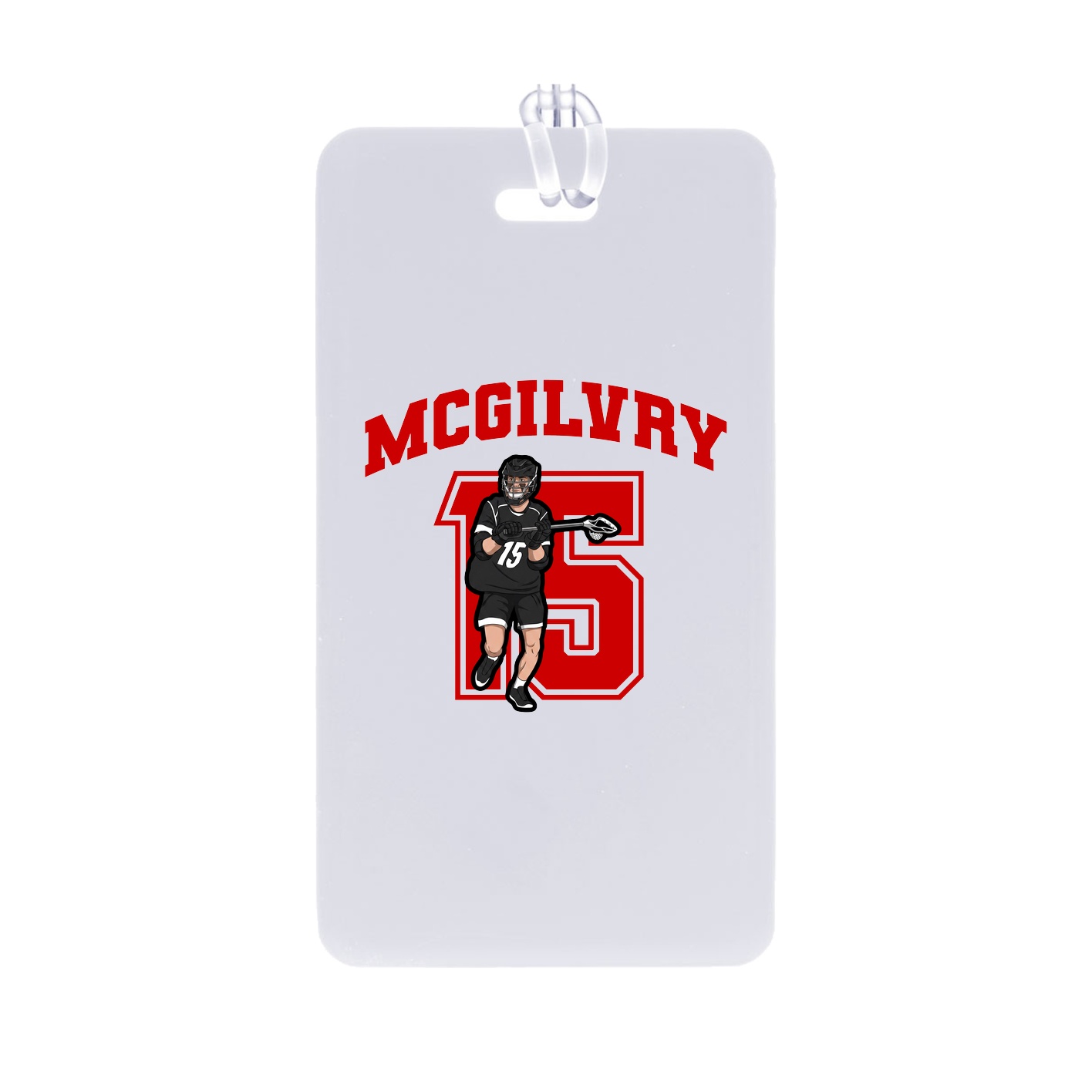 Bag Tag — Number in Classic