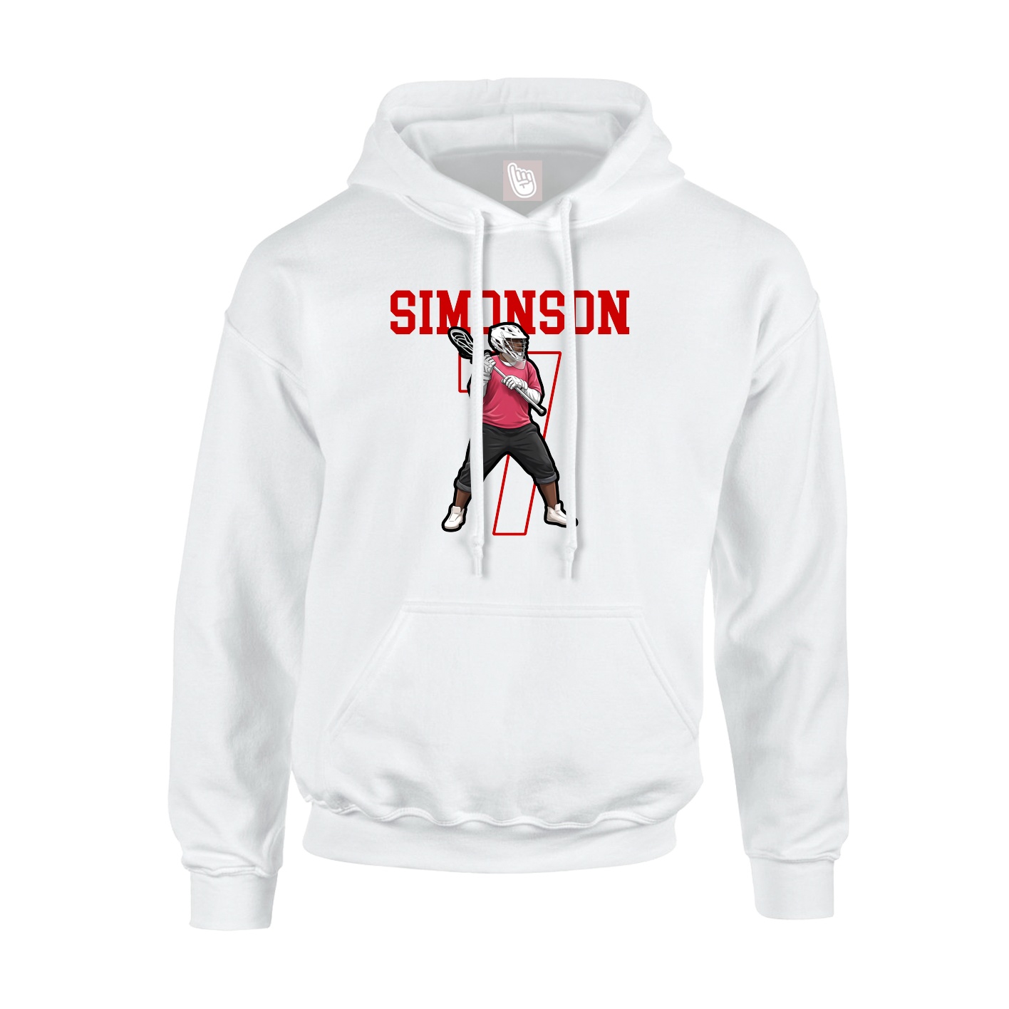 Youth Hoodie — Shirsey in White