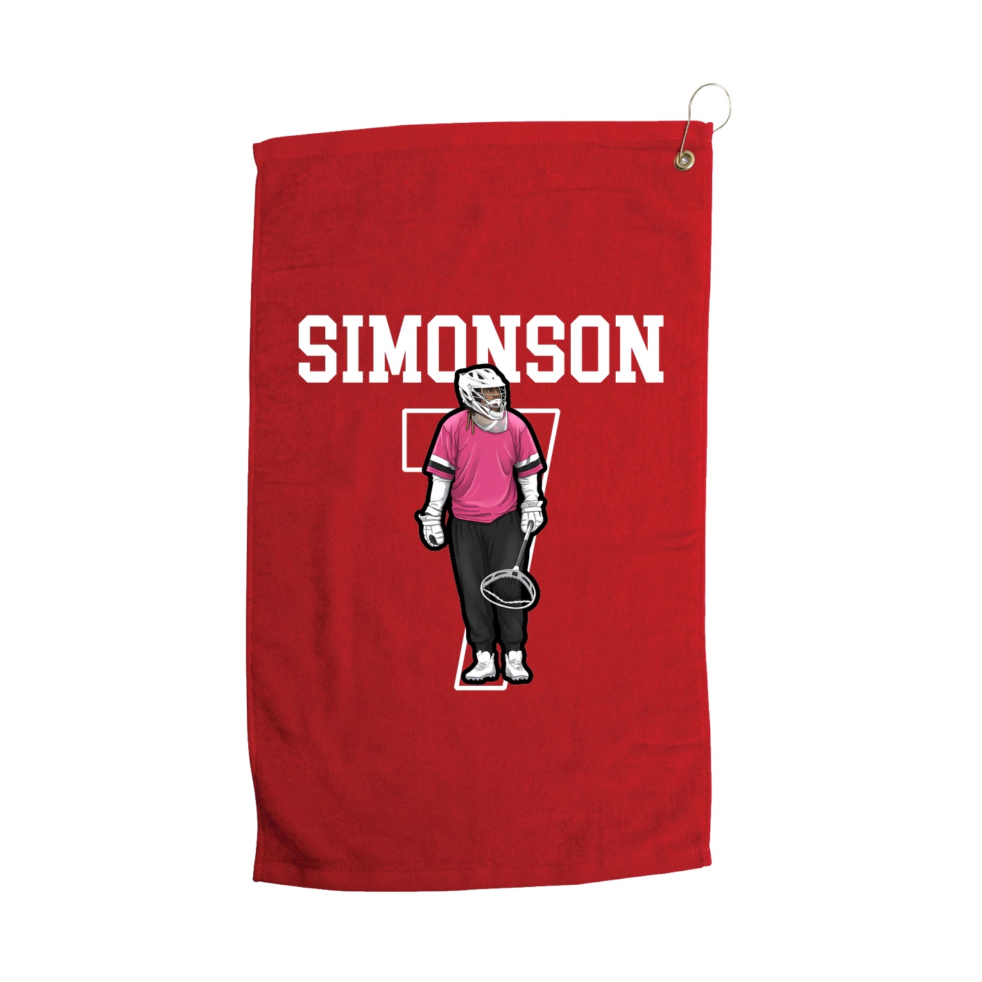 Golf Towel — Shirsey in Red